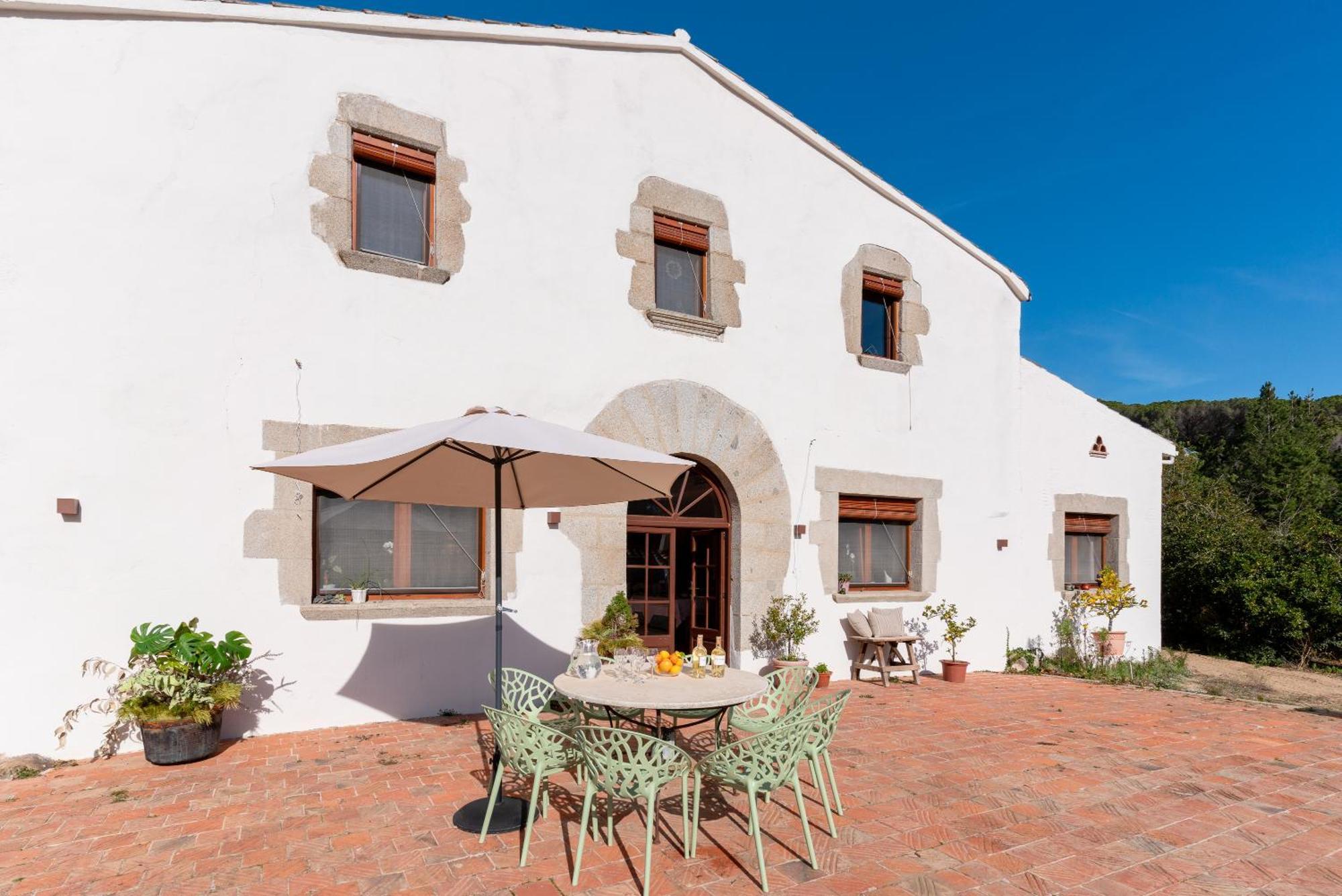 La Terraza - Grosszuegiges Appartment In Katalanischer Masia Sant Iscle De Vallalta Εξωτερικό φωτογραφία
