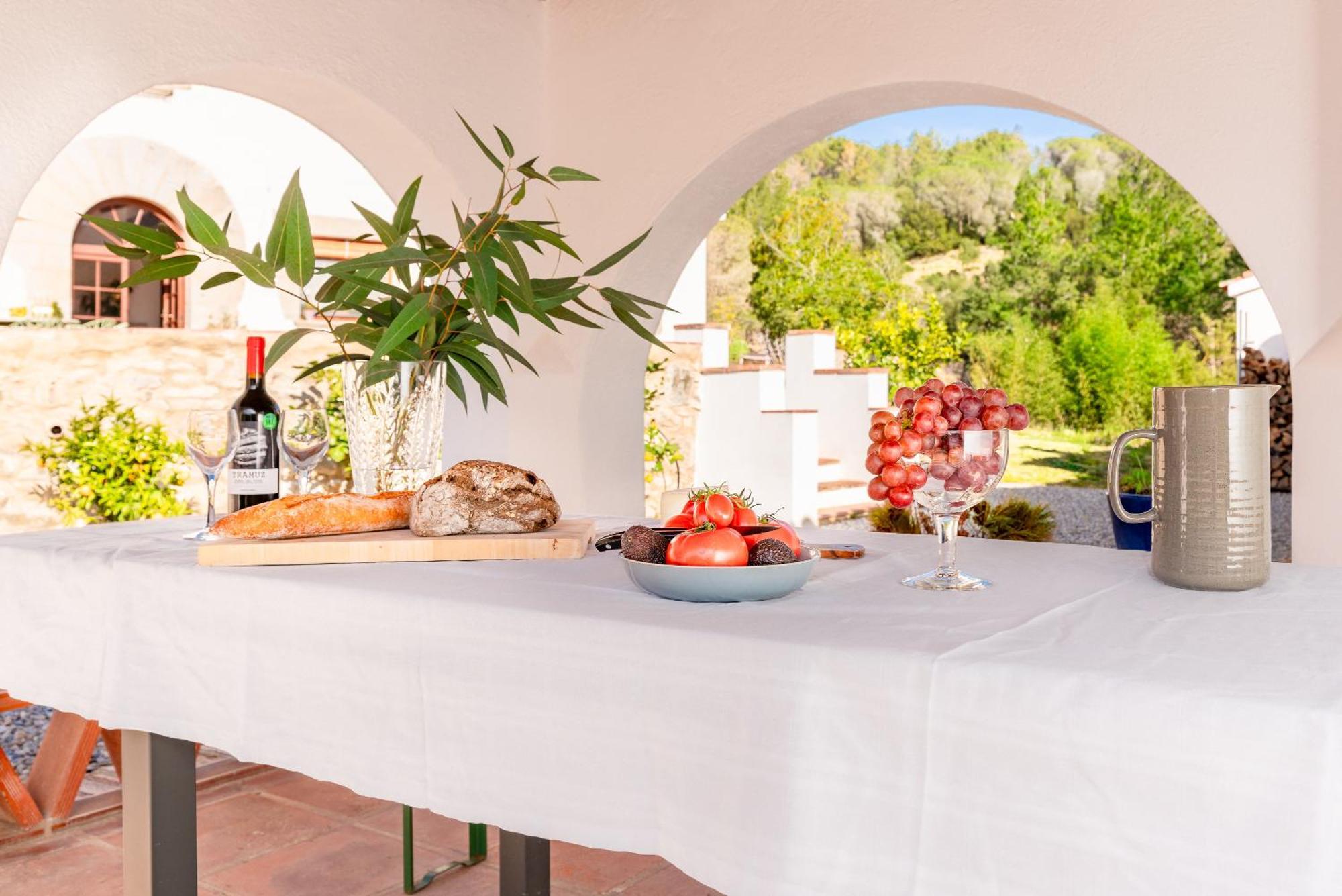 La Terraza - Grosszuegiges Appartment In Katalanischer Masia Sant Iscle De Vallalta Εξωτερικό φωτογραφία
